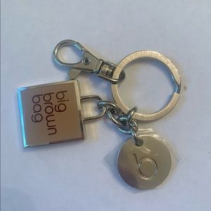 Big Brown Bag Key Chain